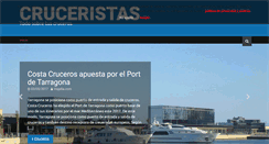 Desktop Screenshot of cruceristas.com